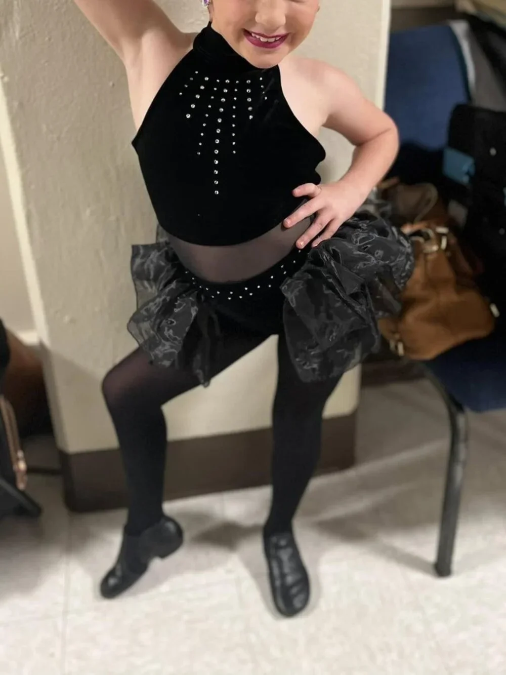 Dance Costume-Black